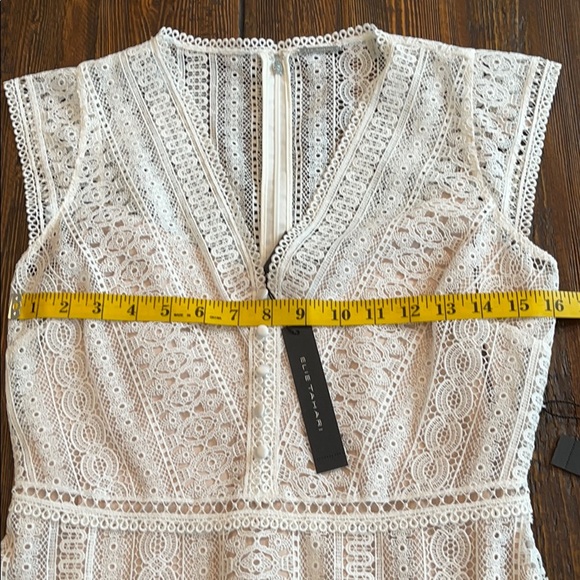 Elie Tahari Florance Dress in Fresh Pearl - Picture 12 of 16